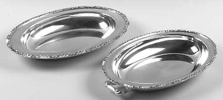Henley (Silverplate, Hollowware) Double Vegetable Bowl