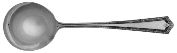 Henley (Silverplate, 1930) Round Bowl Soup Spoon (Bouillon)