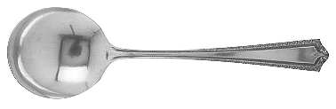 Henley (Silverplate, 1930) Round Bowl Soup Spoon (Gumbo)