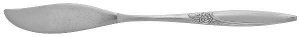 Highland Rose (Stainless) Flat Handle Master Butter Knife