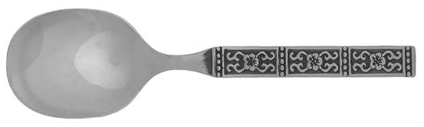 Isabella (Stainless) Straight Handle Baby Spoon