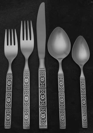 Isabella (Stainless) 5 Piece Place Setting