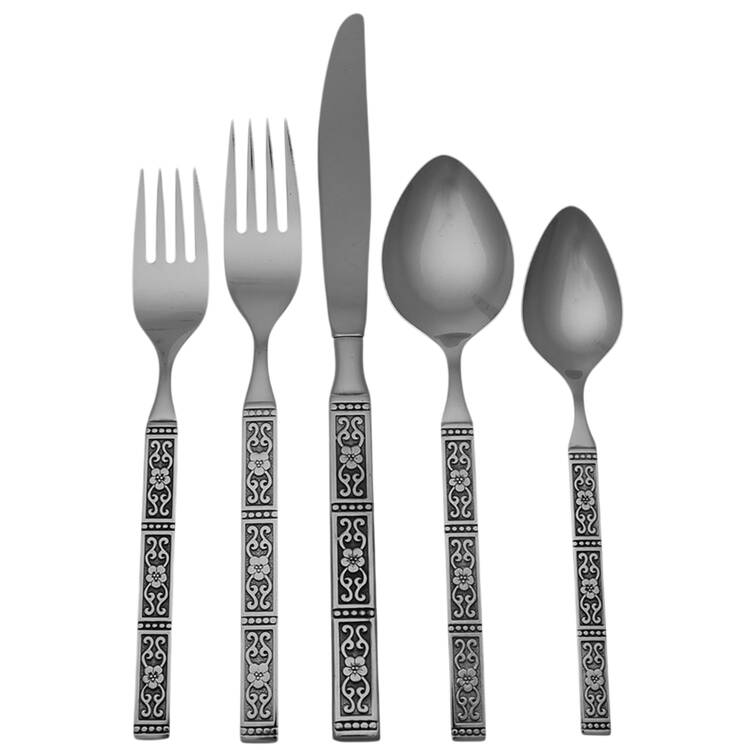 Isabella (Stainless) 40 Piece Estate Set