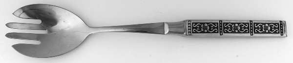 Isabella (Stainless) Hollow Handle Salad Serving Fork