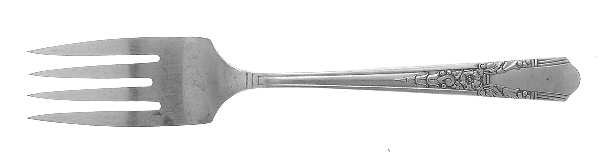 Jasmine (Silverplate, 1939) Individual Salad Fork