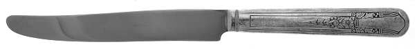 Jasmine (Silverplate, 1939) New French Solid Knife