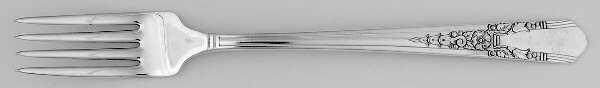 Jasmine (Silverplate, 1939) Grille Fork (Viande)