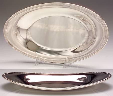 Jefferson (Silverplate, Hollowware) 13" Bread Tray