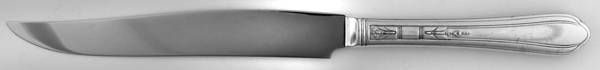 June-Nursery (Silverplate, 1932, No Monograms) Small Steak Carving Knife with Stainless Blade
