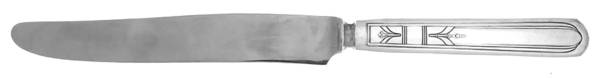 June-Nursery (Silverplate, 1932, No Monograms) New French Solid Knife with Bolster