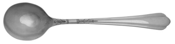 June-Nursery (Silverplate, 1932, No Monograms) Round Bowl Soup Spoon (Cream Soup) HC