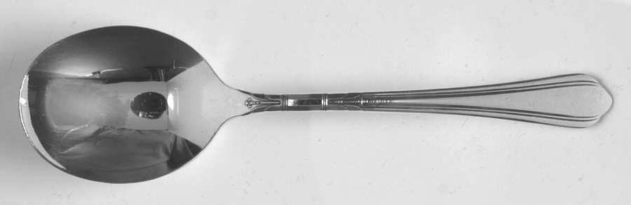 June-Nursery (Silverplate, 1932, No Monograms) Round Bowl Soup Spoon (Cream Soup)