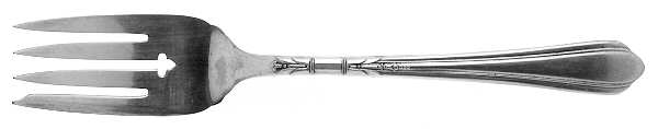 June-Nursery (Silverplate, 1932, No Monograms) Individual Salad Fork