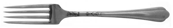 June-Nursery (Silverplate, 1932, No Monograms) Fork