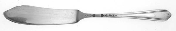 June-Nursery (Silverplate, 1932, No Monograms) Flat Handle Master Butter Knife