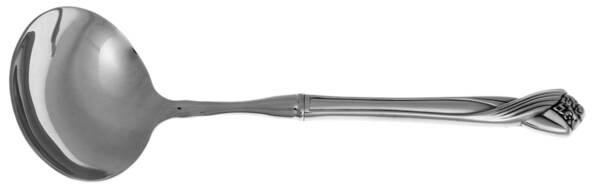 Katrina (Stainless) Gravy Ladle with No Spout Stainless Bowl HC