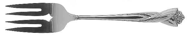 Katrina (Stainless) Medium Solid Cold Meat Serving Fork