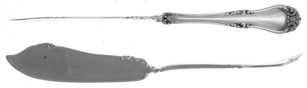 Kenwood (Silverplate, 1907) Flat Handle Master Butter Knife