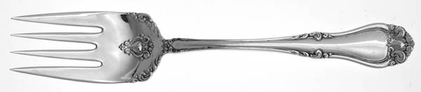 Kenwood (Silverplate, 1907) Medium Solid Cold Meat Serving Fork