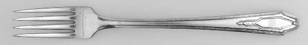 Keswick (Silverplate, 1931, No Monograms) Grille Fork (Viande)