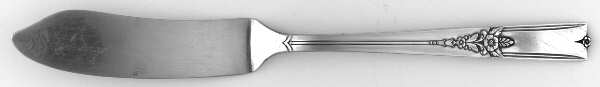 King Arthur (Silverplate, 1941) Flat Handle Master Butter Knife