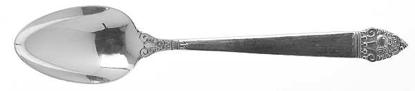King Cedric (Silverplate, 1933, No Monogram) Demitasse Spoon