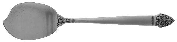 King Cedric (Silverplate, 1933, No Monogram) Large Solid Jelly Server