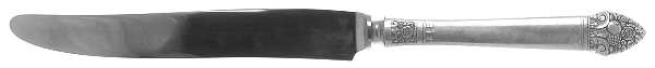 King Cedric (Silverplate, 1933, No Monogram) New French Solid Knife