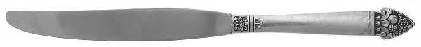 King Cedric (Silverplate, 1933, No Monogram) Modern Hollow Knife
