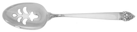 King Cedric (Sterling, 1949) Pierced Tablespoon (Serving Spoon) HC