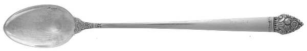 King Cedric (Sterling, 1949) Iced Tea Spoon