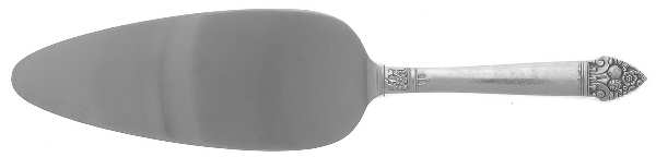 King Cedric (Sterling, 1949) Pie Server with Stainless Blade