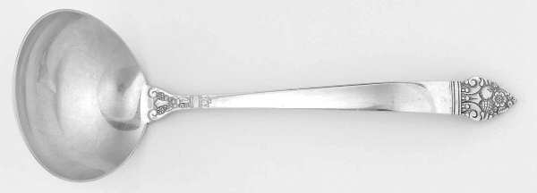 King Cedric (Sterling, 1949) Solid Gravy Ladle