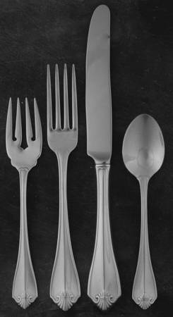 King James (Silverplate, 1985) 4 Piece Place Setting