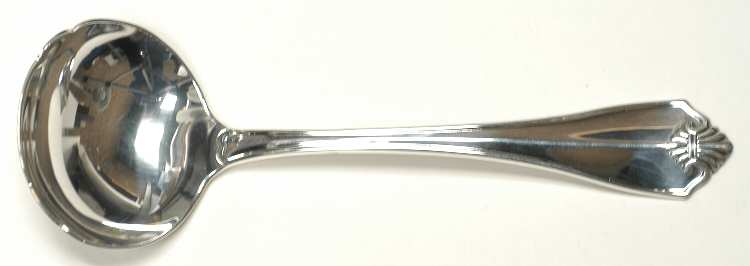 King James (Silverplate, 1985) Solid Gravy Ladle