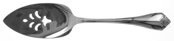 King James (Silverplate, 1985) Solid Pierced Pie Server
