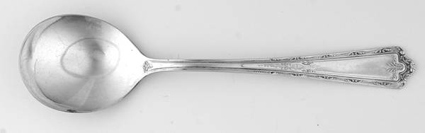 Kingston (Silverplate, 1929) Round Bowl Soup Spoon (Gumbo)