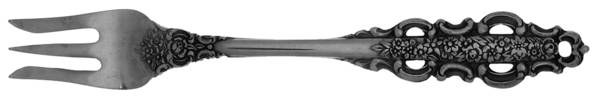 Kings & Queens (Stainless) Cocktail/Seafood Fork