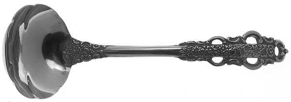 Kings & Queens (Stainless) Solid Gravy Ladle