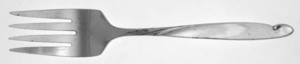 Lady Barbara (Silverplate, 1959) Medium Solid Cold Meat Serving Fork