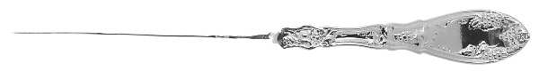 La Concorde (Silverplate, 1910) Flat Twisted Handle Master Butter Knife