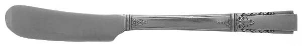 Lady Drake (Silverplate, 1940) Flat Handle Butter Spreader