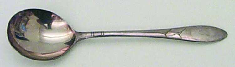 Lady Hamilton (Silverplate, 1932) Round Bowl Soup Spoon (Gumbo)