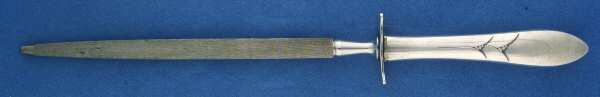 Lady Hamilton (Silverplate, 1932) Large Roast Steel Rod Knife Sharpener