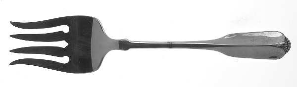 Lady Hamilton (Silverplate, 1985) Medium Solid Cold Meat Serving Fork