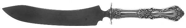 Lakewood-Warren (Silverplate, 1901) Small Steak Carving Knife with Stainless Blade