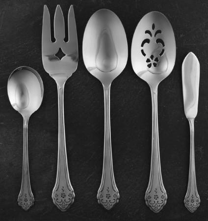 Lakewood (Stainless) 5 Piece Hostess Set