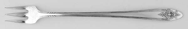 La Ronnie (Silverplate, 1945) Cocktail/Seafood Fork