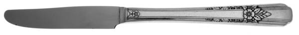 La Rose (Silverplate, 1938) New French Hollow Grille Knife