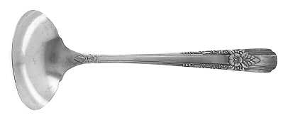 La Rose (Silverplate, 1938) Solid Gravy Ladle